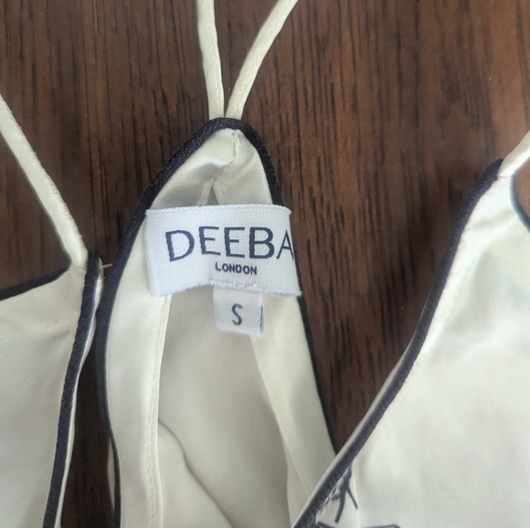 DEEBA London Silk Pajama Set Size Small - Picture 2 of 9